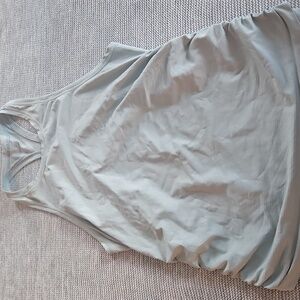 Lululemon Light Gray Racerback Tank Top - Size Medium